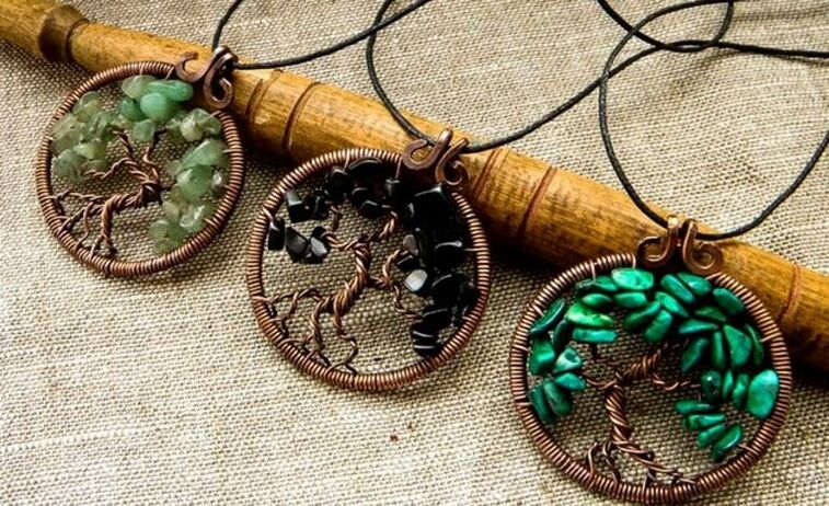 sağlamlıq və uğurlar üçün amulet kulonları